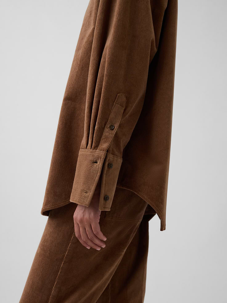 Image number 4 showing, Corduroy Big Shirt