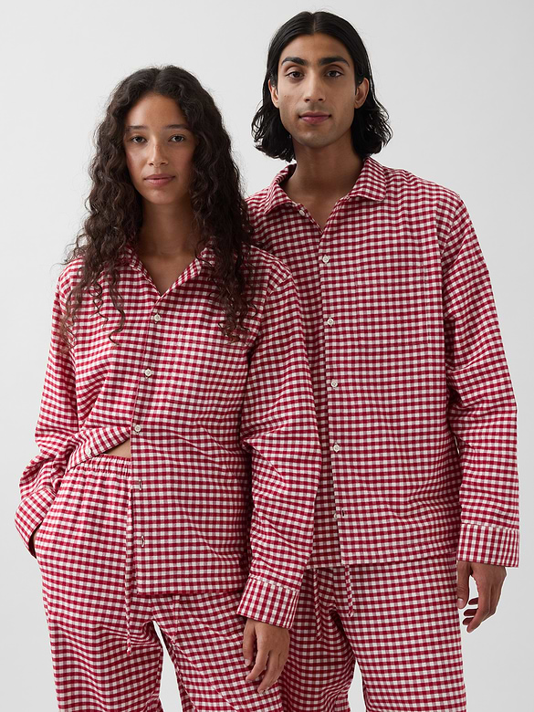 Adult Softest Flannel PJ Shirt