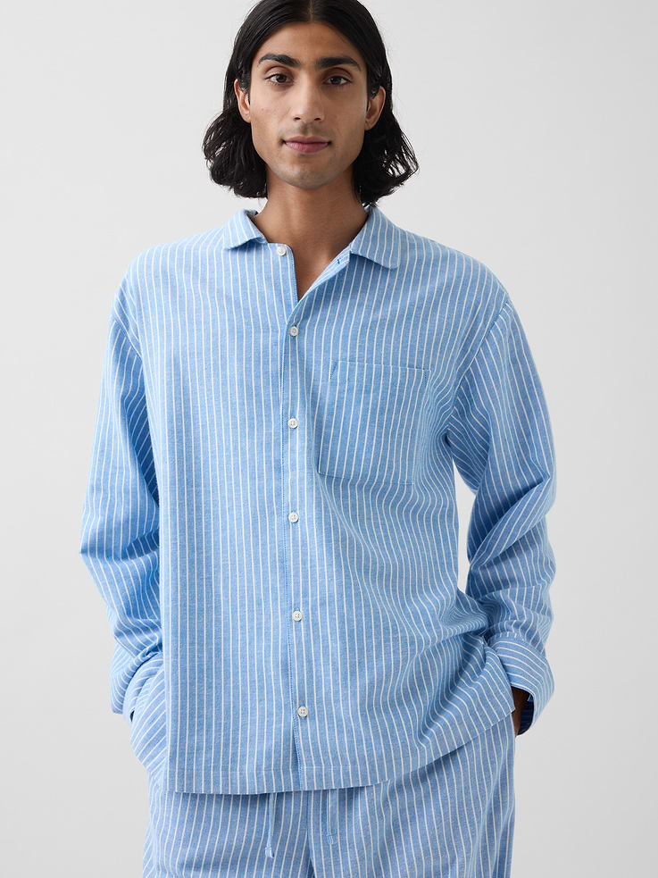 Image number 3 showing, Adult Softest Flannel PJ Shirt