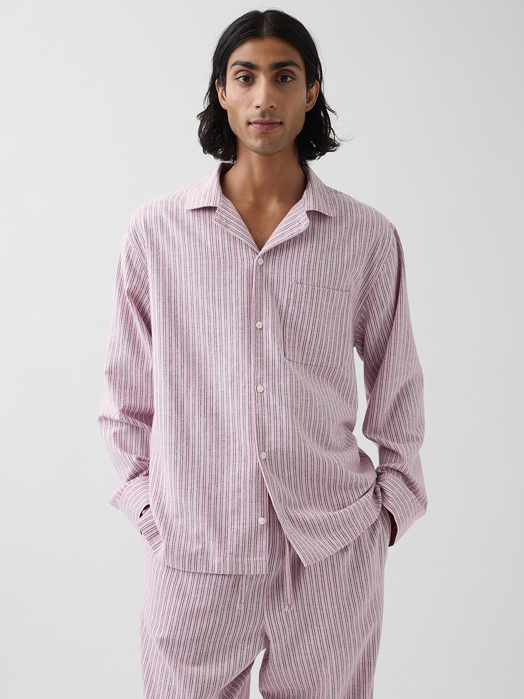 Image number 3 showing, Adult Softest Flannel PJ Shirt