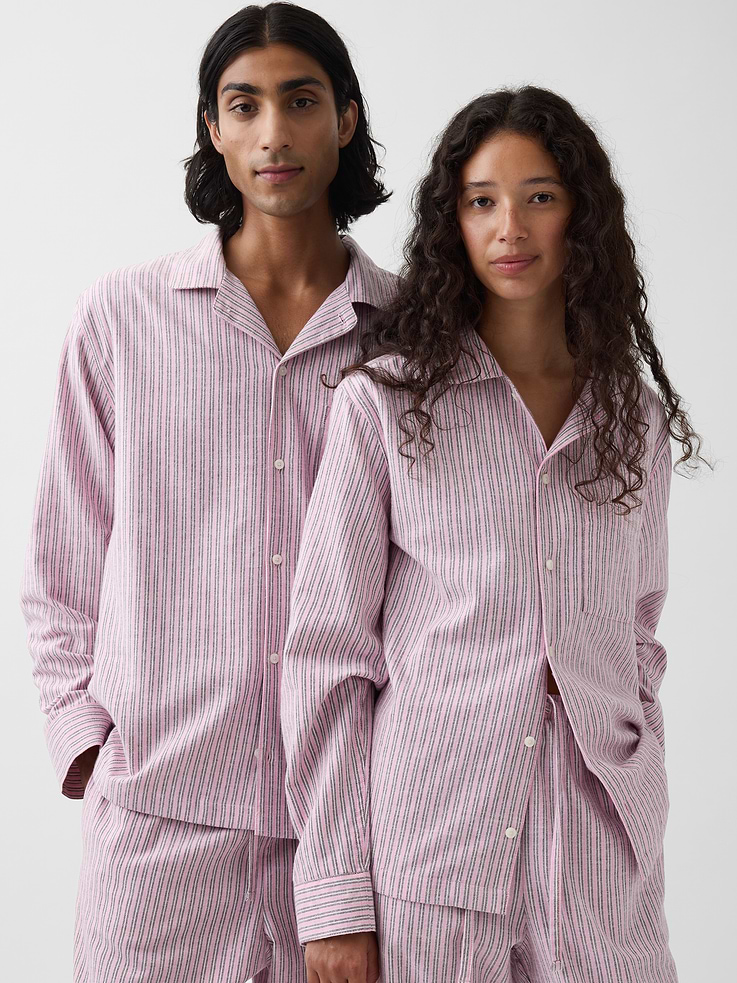 Image number 2 showing, Adult Softest Flannel PJ Shirt