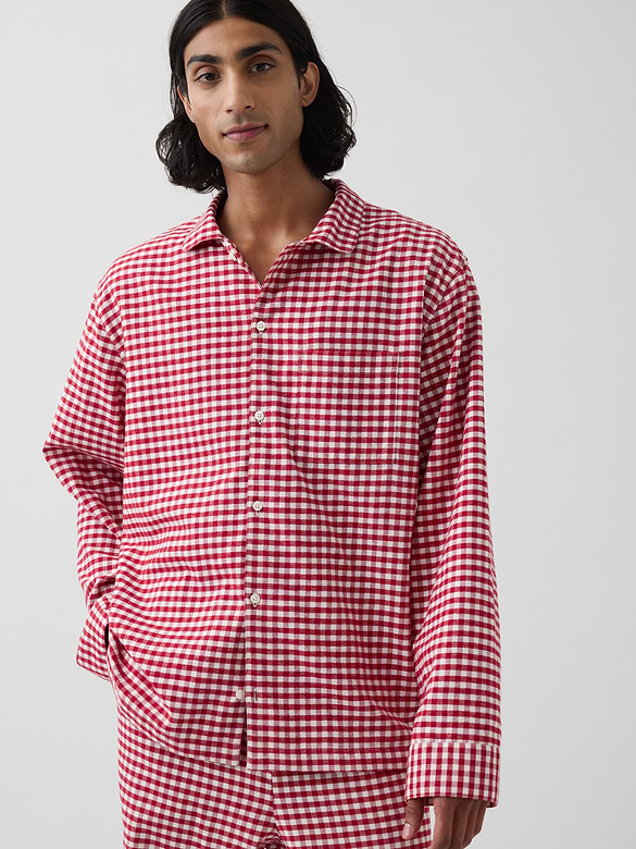 Adult Softest Flannel PJ Shirt