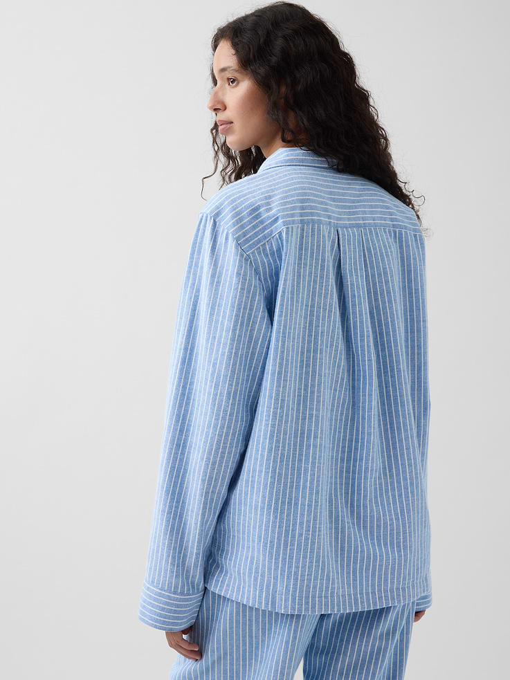 Image number 4 showing, Adult Softest Flannel PJ Shirt