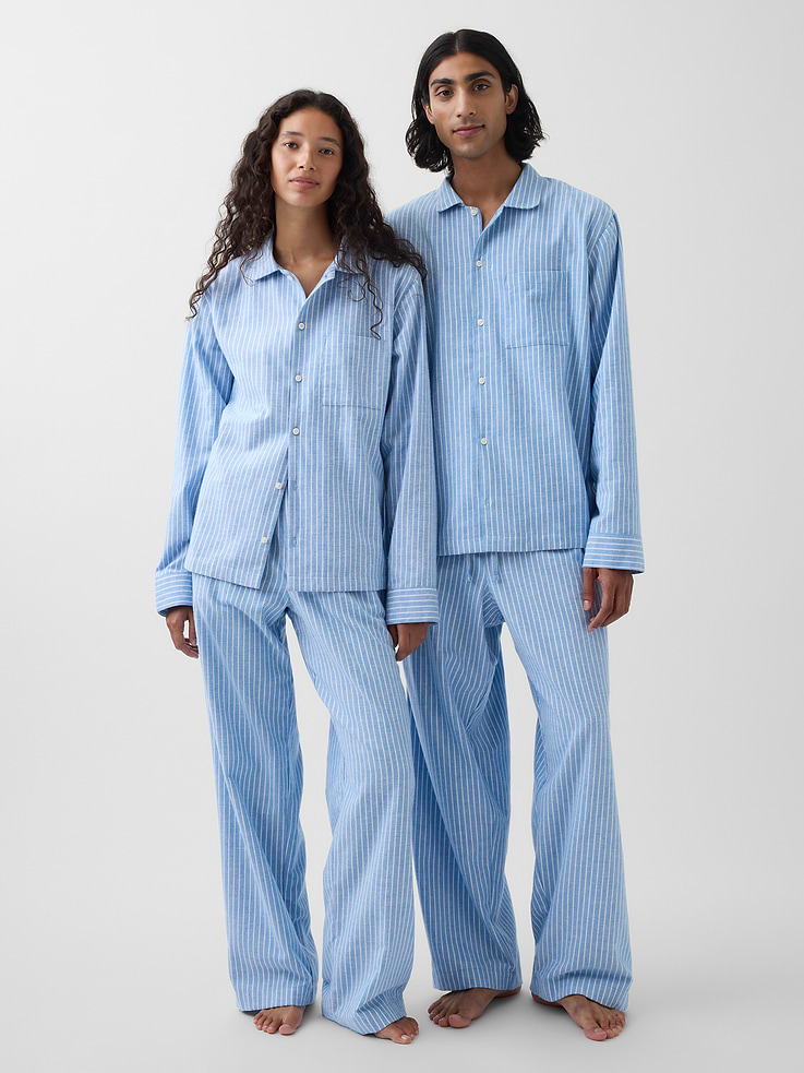 Image number 5 showing, Adult Softest Flannel PJ Shirt