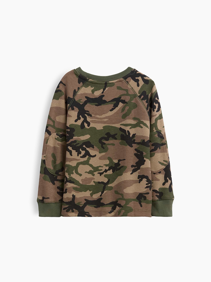 Image number 2 showing, Baby & Toddler Textured Crewneck T-Shirt