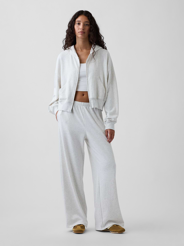 Image number 1 showing, Mid Rise VintageSoft Terry Loose Sweatpants