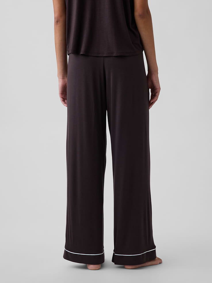 Image number 4 showing, SoftMade Modal PJ Pants