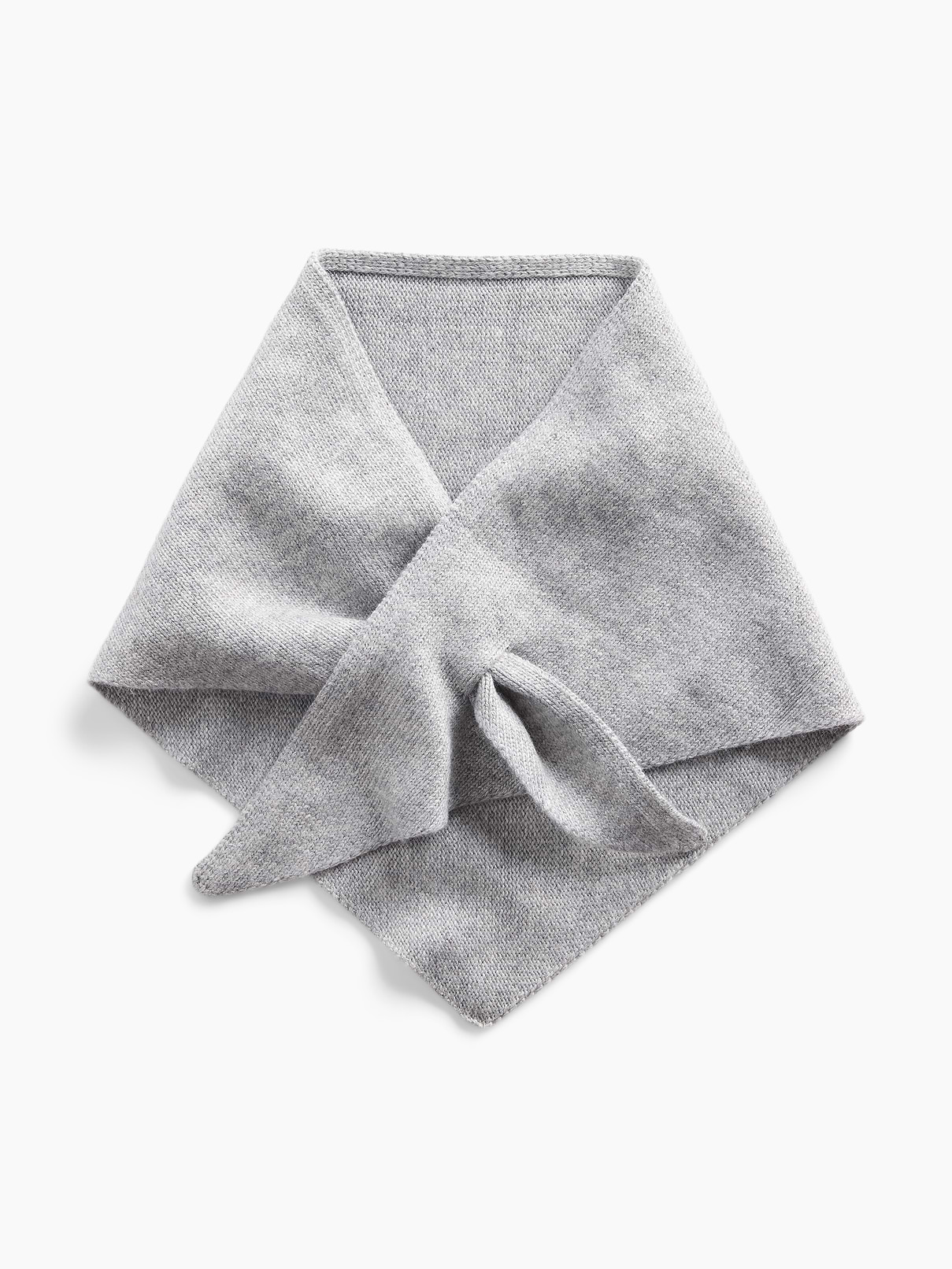 L'image numéro 1 présente Écharpe triangulaire en tricot
