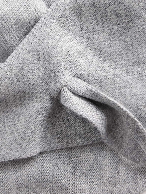 Knit Triangle Scarf