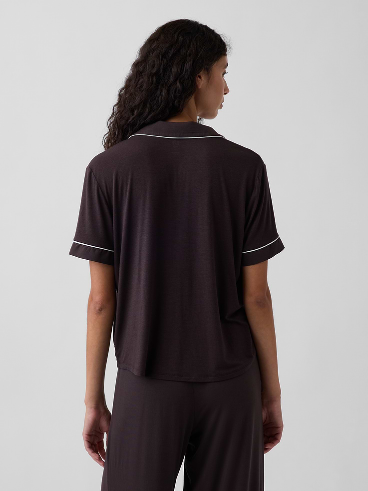 Image number 2 showing, SoftMade Modal PJ Top