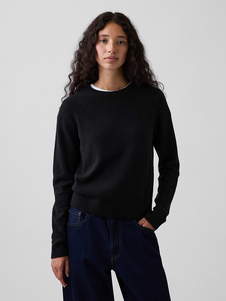 Image number 1 showing, CashSoft Crew Sweater