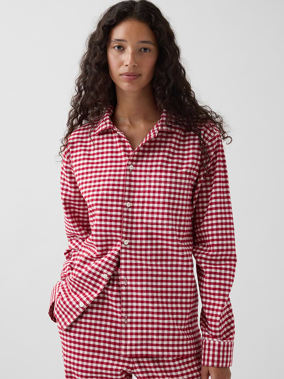 Adult Softest Flannel PJ Shirt