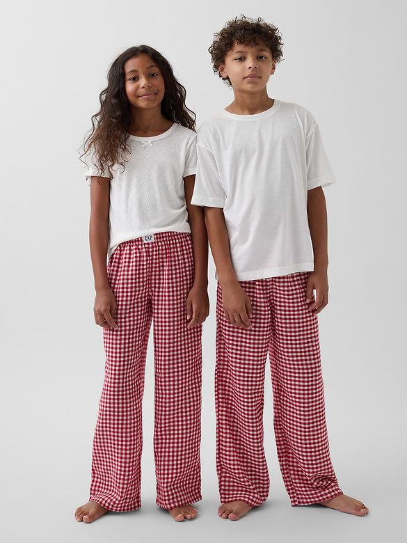 Kids Recycled Flannel PJ Pants