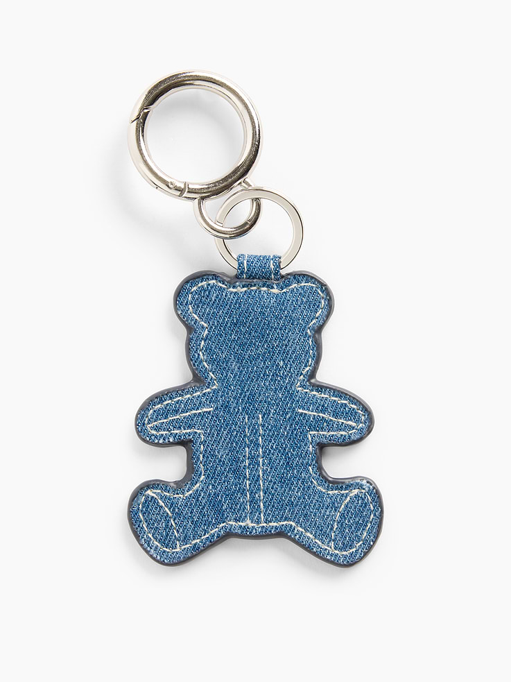 Image number 1 showing, Brannan Bear Denim Bag Charm