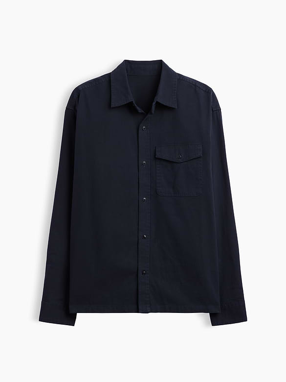 Twill Shirt in Boxy Fit