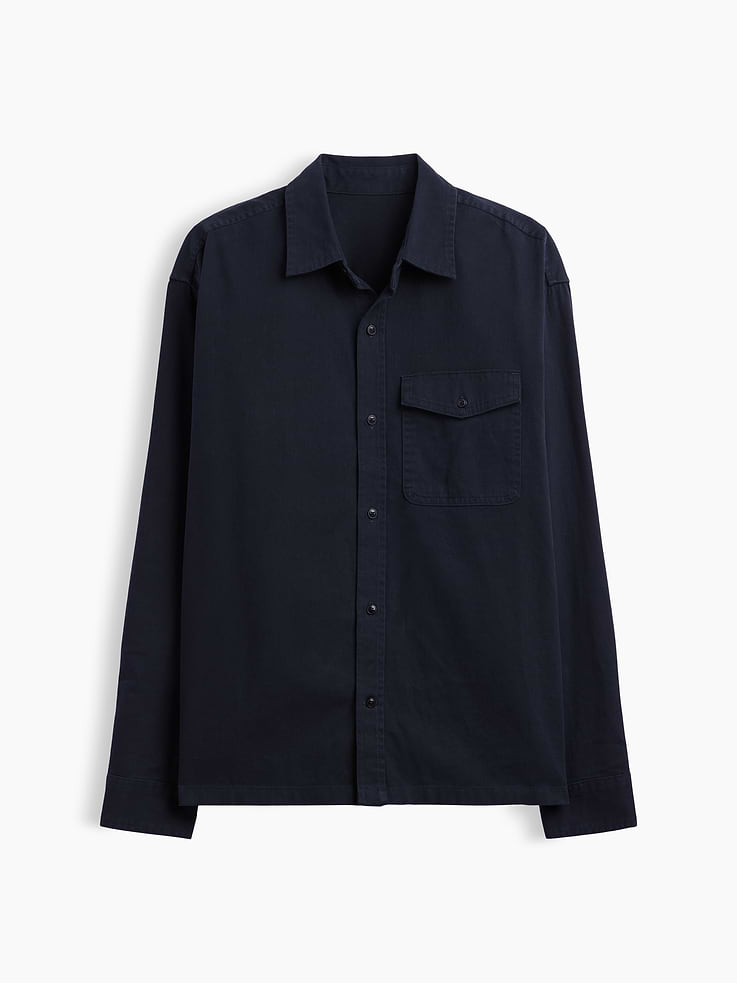 Image number 5 showing, Twill Shirt in Boxy Fit