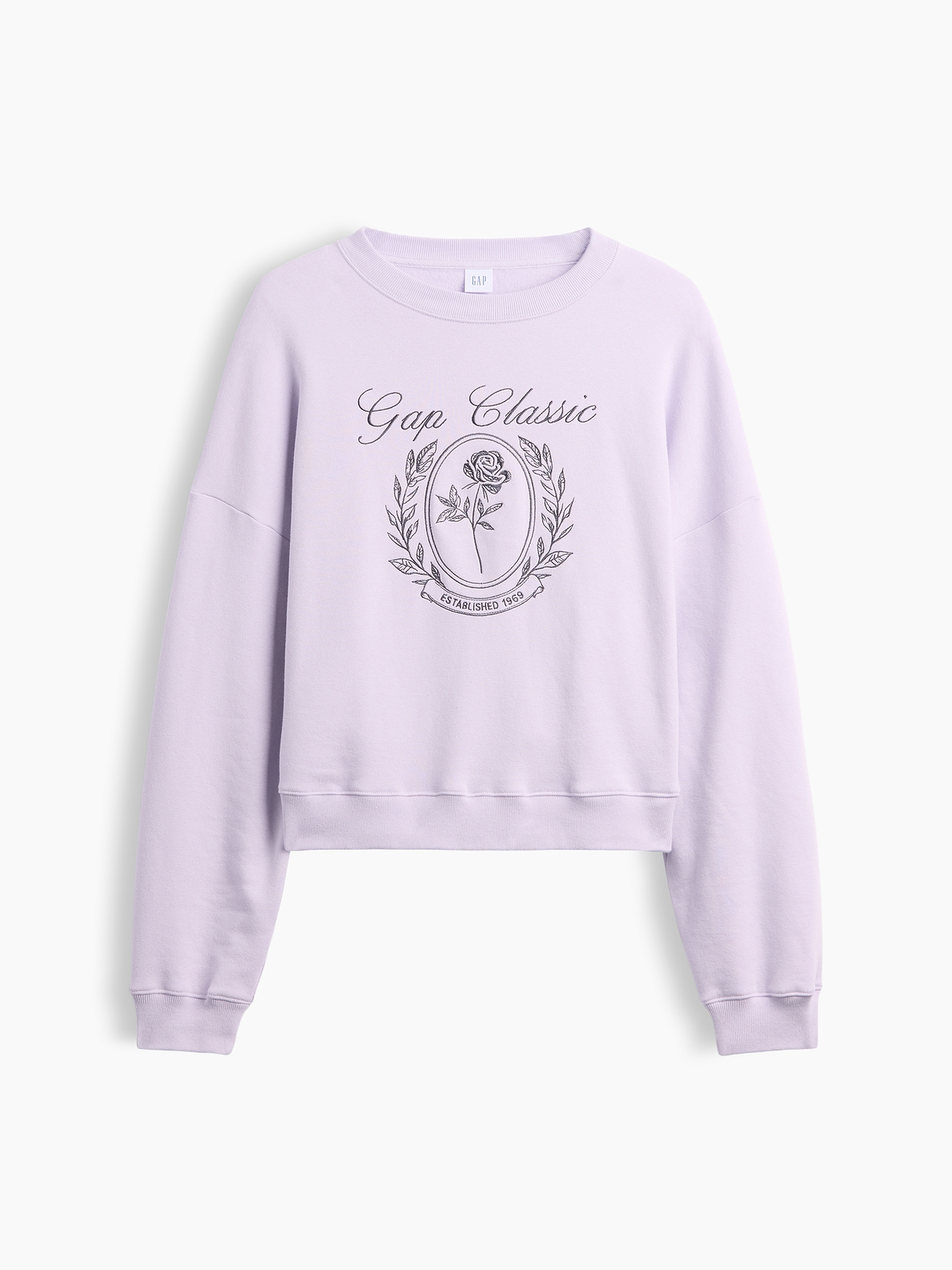Relaxed Wedge Crewneck Sweatshirt | Gap Factory