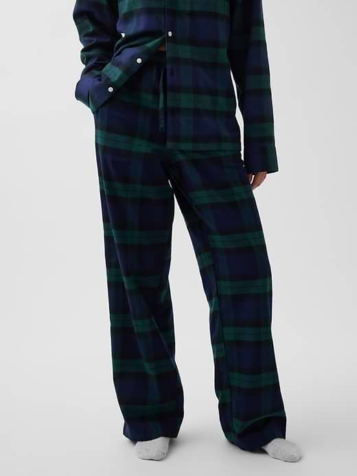Adult Softest Flannel PJ Pants - Blackwatch plaid by Gap