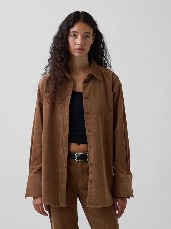 Corduroy Big Shirt