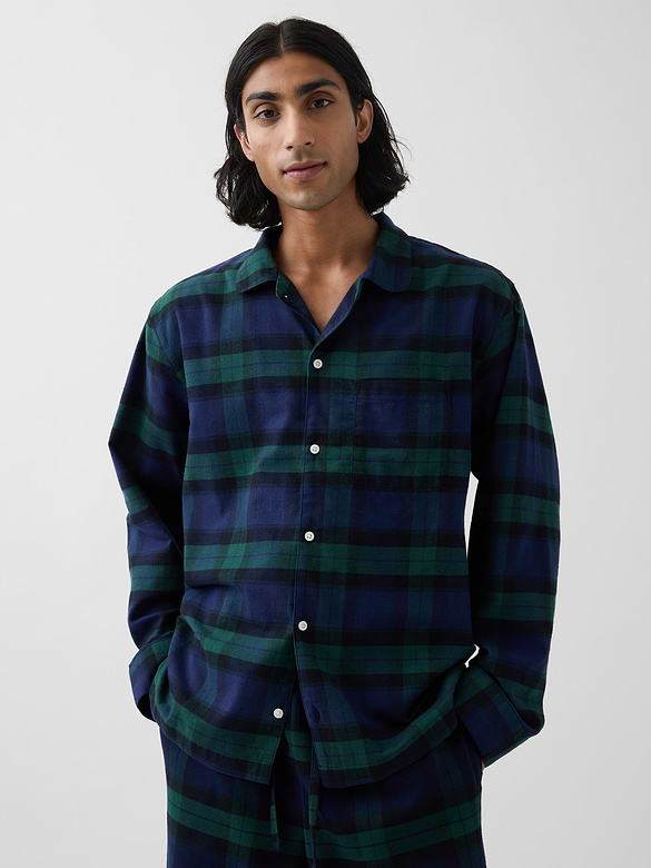 Adult Softest Flannel PJ Shirt