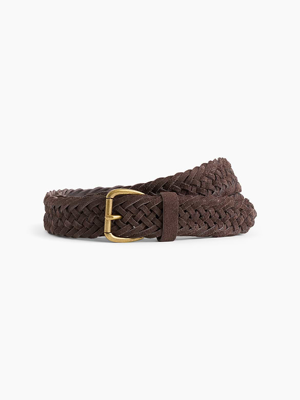 Braided Suede Belt