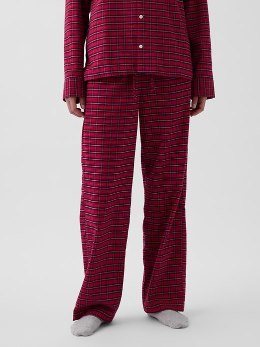 Adult Softest Flannel PJ Pants - Red tartan by Gap