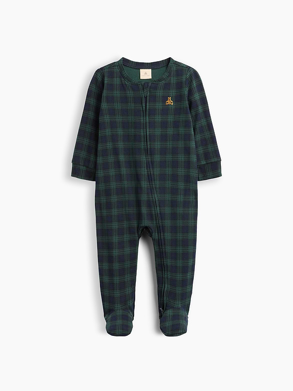 Baby Ribbed Brannan Bear One-Piece
