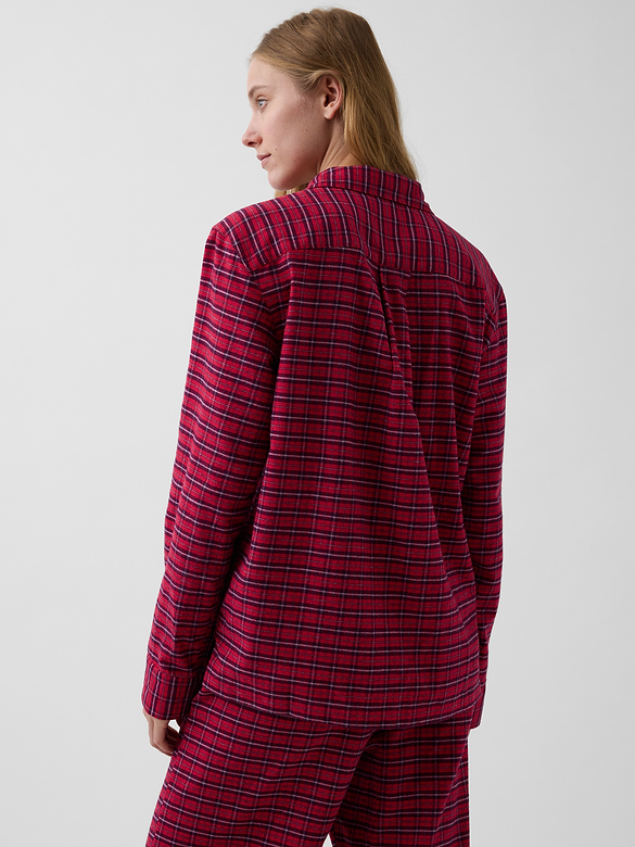 Adult Softest Flannel PJ Shirt