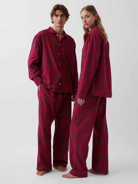 Adult Softest Flannel PJ Shirt