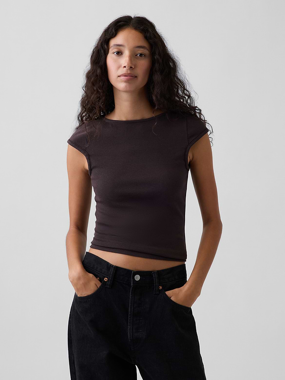 Modern Boatneck T-Shirt