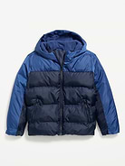 Image 2 of 3, Water-Resistant Puffer Jacket for Boys