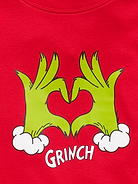 Image 3 of 3, Dr. Seuss™ Grinch Gender-Neutral Snug-Fit Graphic Pajama Set for Kids