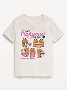 Image 1 of 1, crew neck, short sleeves, licensed graphic, Copyright © 2026 Helen H. Wu CapyFun LLC, Product #1181949