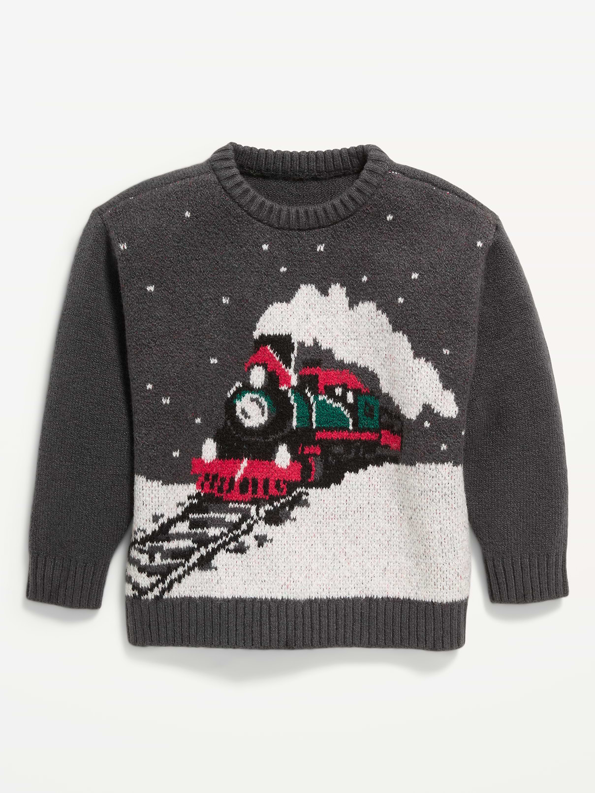 Image 1 of 1, crew neck, long sleeves, drop shoulders, graphic at front, Product #1182729