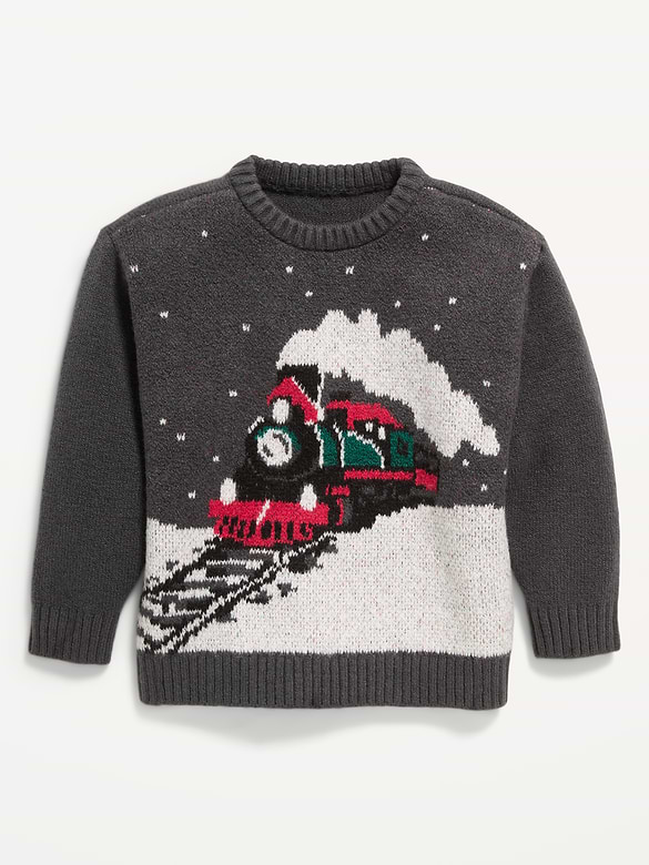 SoSoft Oversized Graphic Sweater for Toddler Boys
