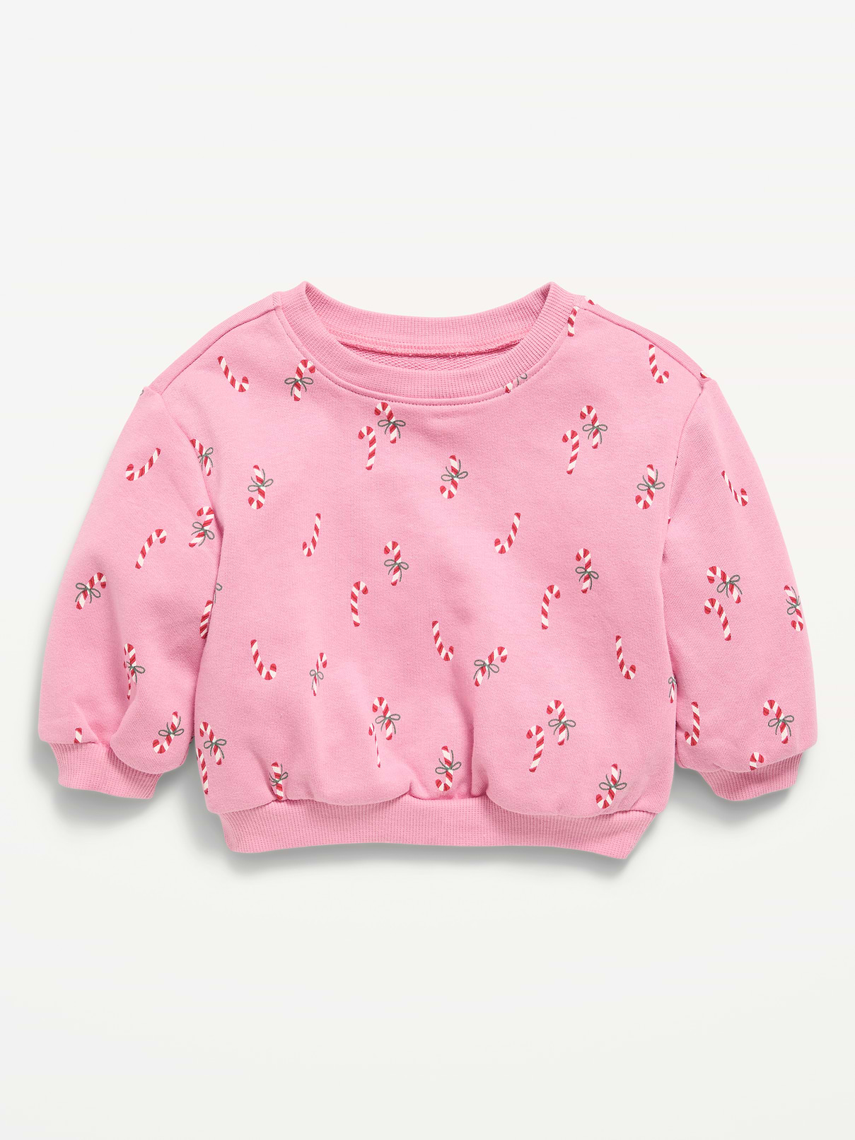 French Terry Crew-Neck Graphic Sweatshirt for Baby