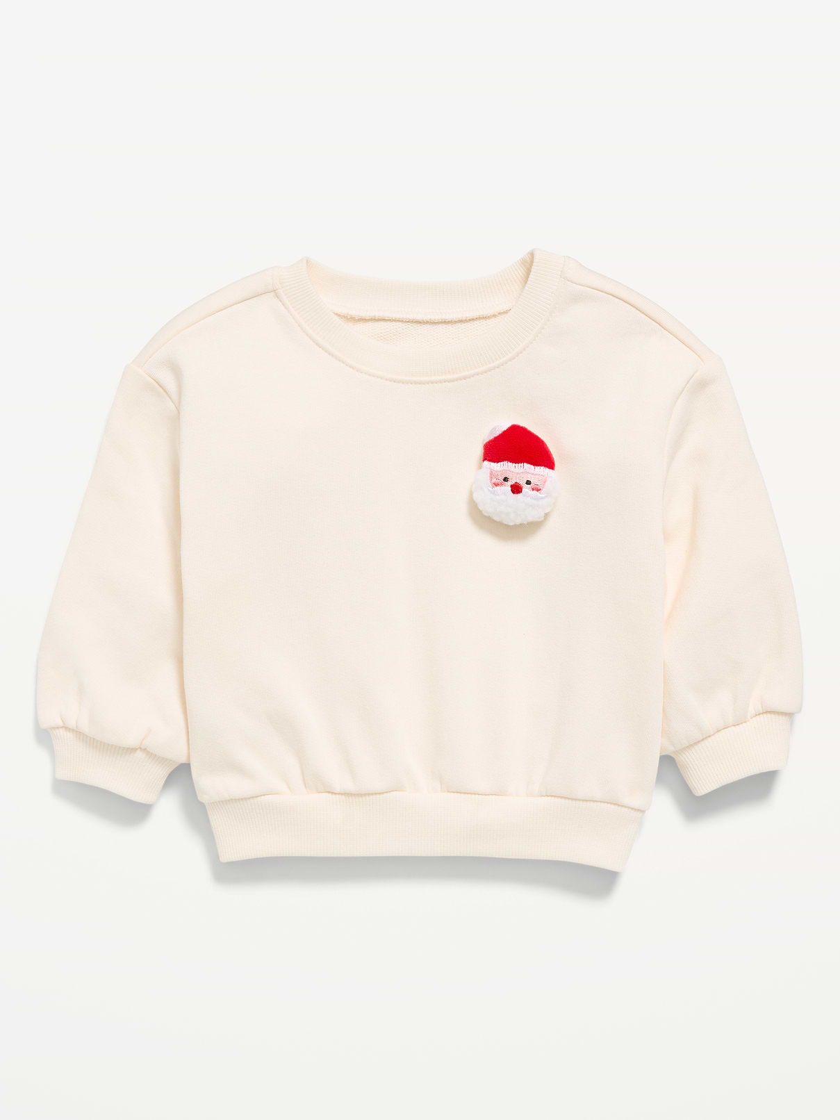 Image 1 of 1, crew neck, long sleeves, drop shoulders, all-over print or graphic at front, Product #1183982