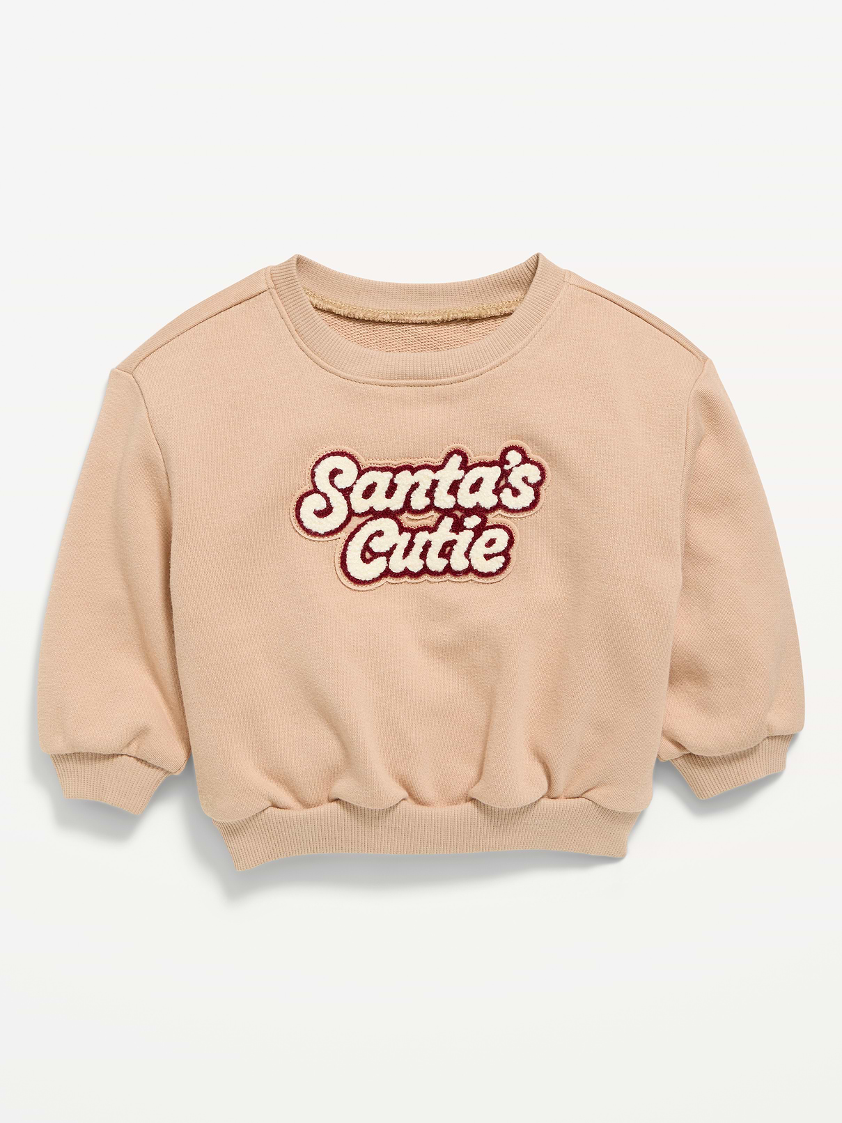 Image 1 of 1, crew neck, long sleeves, drop shoulders, all-over print or graphic at front, Product #1183982