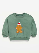 Image 1 of 1, crew neck, long sleeves, drop shoulders, all-over print or graphic at front, Product #1183982