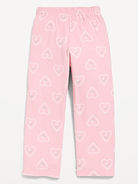 Image 2 de 2, Pantalon de pyjama en micromolleton à motif pour fille