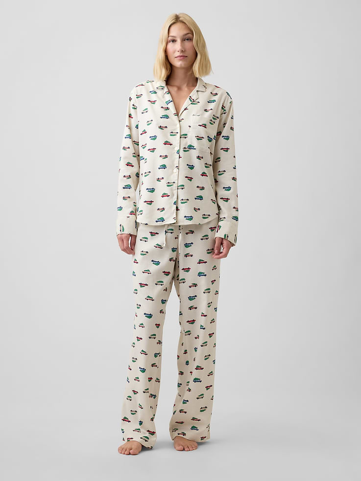Image number 3 showing, Flannel PJ Shirt