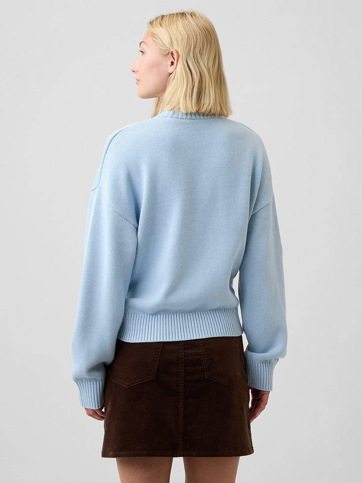 Image number 2 showing, Relaxed Stripe Crewneck Sweater