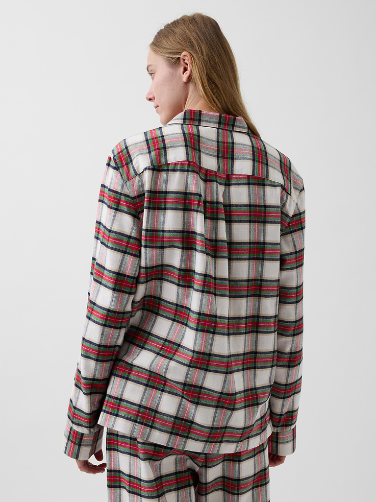 Image number 4 showing, Adult Softest Flannel PJ Shirt