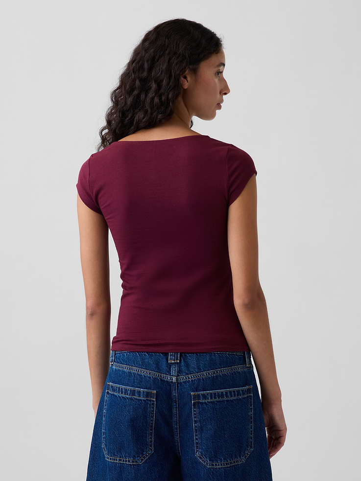Image number 3 showing, CloseKnit Jersey V-Neck T-Shirt