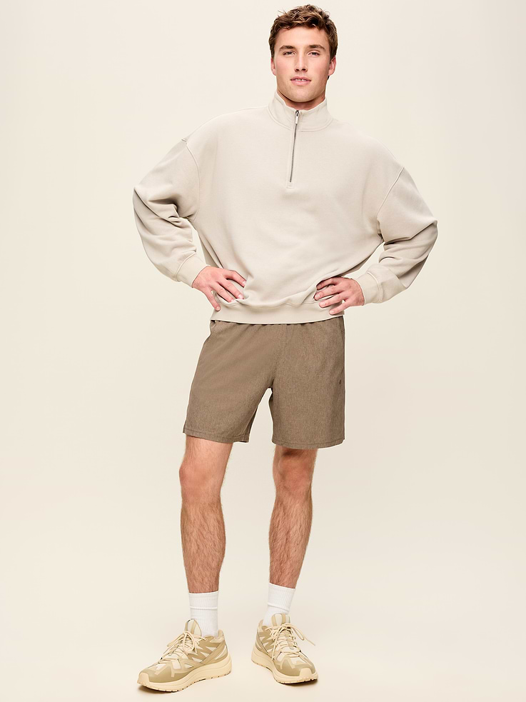 Image number 2 showing, StretchTech Woven Workout Shorts -- 7-inch inseam