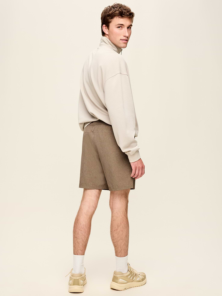 Image number 4 showing, StretchTech Woven Workout Shorts -- 7-inch inseam
