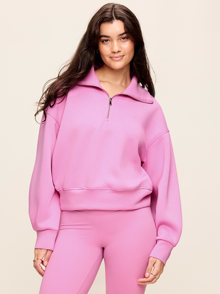 Image number 6 showing, Bounce Fleece Half-Zip Pullover Sweatshirt