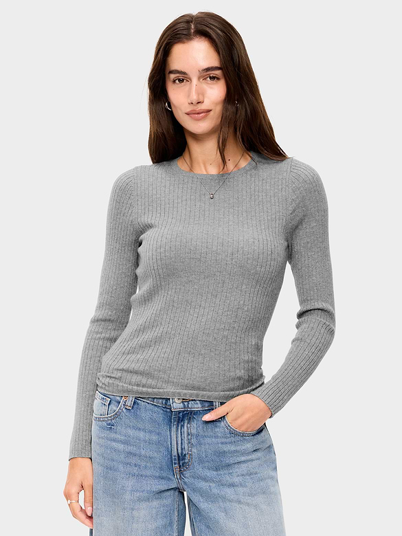 SoSoft Lite Crew-Neck Long-Sleeve Ribbed Top