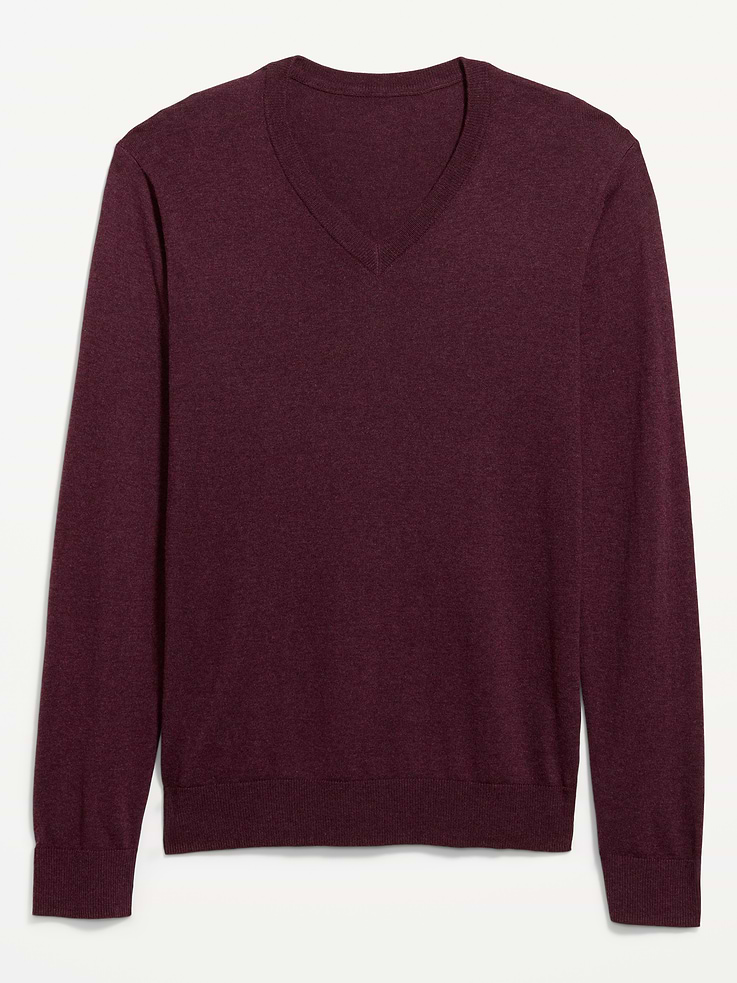 Image 4 of 4, V-Neck Sweater