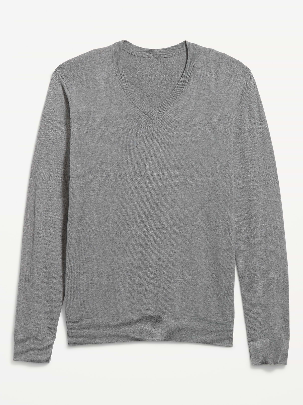 Image 1 of 2, v-neck, long sleeves, rib-knit trim, pullover style, Product #903465